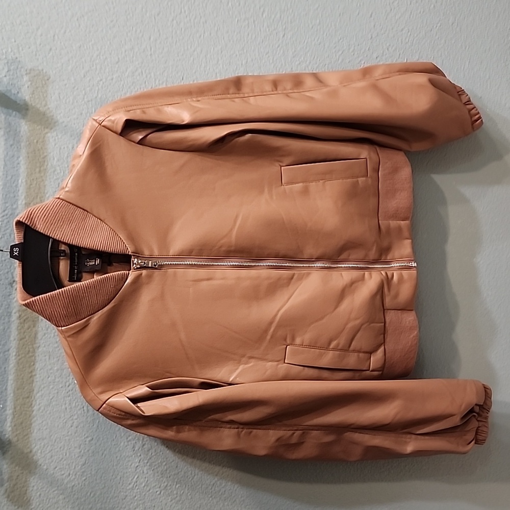 House of Harlow 1960 Jacket Butterscotch Size Small